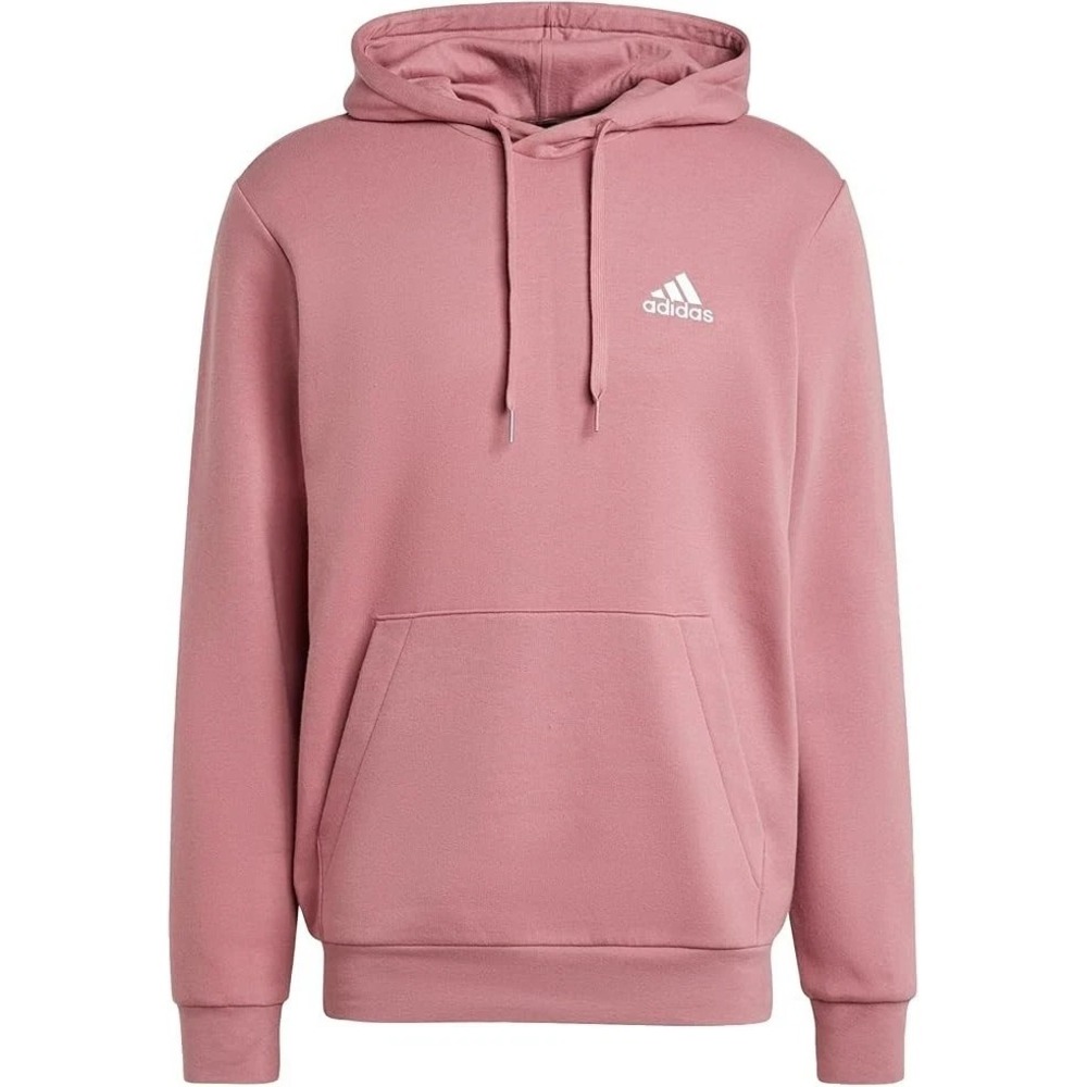 Adidas Essentials Fleece Men's Hoodie Rose IZ4756 New Size Large NEW